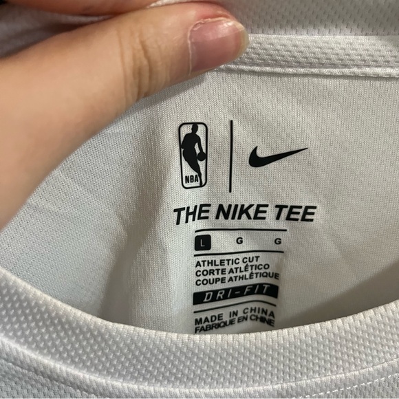 🆕 Nike White LA Clippers Essential Practice Performance T-Shirt - Picture 4 of 10